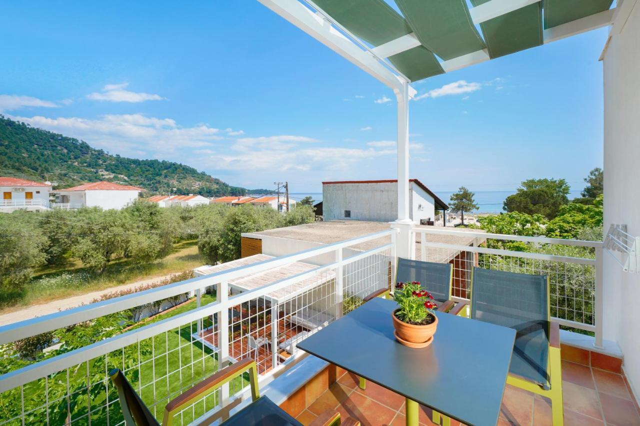 Kalesma Golden Beach Chrysi Ammoudia Bagian luar foto